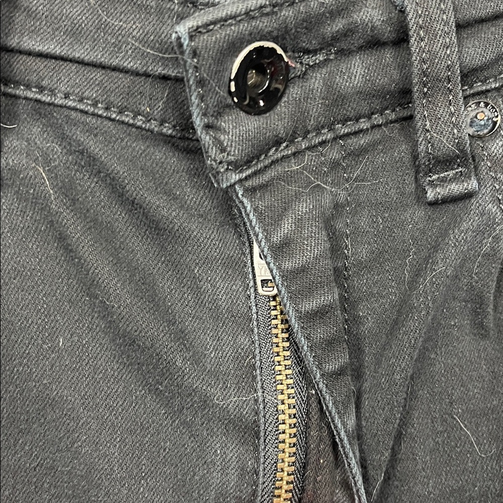 Rag & Bone Womens Nina High Rise Skinny Jeans 28 Black Button/Fly Pockets EUC - Picture 3 of 12
